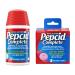 Pepcid Complete Acid Reducer + Antacid Chewables, 10 mg Famotidine, 800 mg Calcium Carbonate & 165 mg Magnesium Hydroxide per Tablet, Fast Heartburn Relief, 50 ct Mint & 8 ct Berry 2 Piece Set