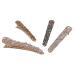 4 Pcs Gold Rhinestone Crystal Pearl Duckbill Alligator Hair Clips for Women - Elegant Hair Accessories - Buy Online on GoSupps.com