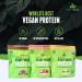 Organic Muscle Vegan Protein Powder - Plant-Based Vanilla Pea Hemp Brown Rice Chia Seed & Amino Acids | Low-Calorie for Muscle Growth & Recovery - Shop Now - Buy Online on GoSupps.com