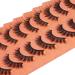 16MM Wispy Cat Eye Mink False Eyelashes - 9 Pairs Pack for Natural Long Volume Look - Buy Online on GoSupps.com