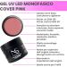  Nail Store NAILSTORE - Monophasic UV/LED Builder Gel Cover Pink - Medium Density - Self-Leveling - Camouflage - Easy to File - Suitable for Refilling and Stretching with a Card - Buy Online on GoSupps.com