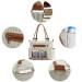 SoHo Grand Central Station Diaper Bag 7Pc - Striped | Stylish and Functional - Buy Online on GoSupps.com