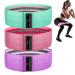 3 Pack Resistance Bands for Exercise Fabric Resistance Bands Booty Bands Workout Bands Resistance Bande Elastique Entrainement for Exercise-Premium Fabric Booty Bands for Exercise Fitness Pilates