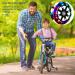 Buy PWSAP Bicycle Support Wheels - Adjustable Stabilizers for 12-20 Inch Kids' Bikes - Black Training Wheels for Safe Riding - Buy Online on GoSupps.com