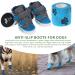 CoolTy Dog Shoes - Waterproof Winter Boots for All Weather | 4-Pack Outdoor Dog Sneakers (4.3x3.5cm) - Buy Online on GoSupps.com