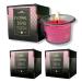 Beeswax Body Massage Candle Floral Scented - Low Heat Oil Warmer - Skin Safe Moisturize - Set of Three 0.7 oz Each - Hot Flowers