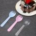100PCS Eco-Friendly Small Disposable Spork | Durable Clear Plastic Sporks for School Lunch & Parties - Buy Online on GoSupps.com