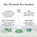 Organic Wild Burdock Root Tea - Caffeine-Free Herbal Detox Support - 25 Plant-Based Tea Bags - Buy Online on GoSupps.com