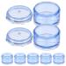 SUPVOX 1 Set Portable 7 Day Stackable Pill case Tower Travel Pill Box (Blue)