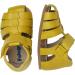 Falcotto Alby Closed Toe Fisherman Leather Sandals - Yellow (3 UK Child) - Buy Online on GoSupps.com