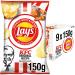 Buy Lay's KFC Kentucky Fried Chicken Crispy Potato Chips - Perfect Snack for Parties (9 x 150g) - International Shipping Available - Buy Online on GoSupps.com