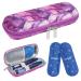 Bomkee insulin pen bag insulin cooling bag medication bag for on the go Diabetes bag for insulin pen glucose meters with 2 fridge package marble violet