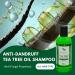 Professional Tea Tree Anti-Dandruff Shampoo - Made In UK Soothes Scalp Perfect For Fighting Itchy Skin Anti-Dandruff Prevents Lice | 250ml - Buy Online on GoSupps.com