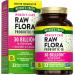 Raw Flora Probiotics for Women | 30 Billion CFU | 33 Capsules | with Cranberry and D-Mannose | Vegan, Non-GMO & Gluten Free Supplement