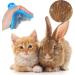 4-Piece Rabbit Grooming Kit: Shampoo, Bath Brush, Comb, Massage Brush, Nail Cutters - Blue | For Rabbit, Hamster, Bunny, Guinea Pig - Buy Online on GoSupps.com