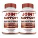 Shark Labs (2 Pack) Joint Support Capsules All Natural Premium Formula Maximum Strength Vitamin Joint Support Supplement Pills