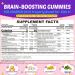 Kids Calcium Gummies + D3 & Magnesium +Kids Brain Gummies with Lion's Mane Mushroom Methyl B6 B9 B12 Supper Green - Buy Online on GoSupps.com