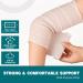 AZEN 4in Premium 2 Pack Elastic Bandage Wrap - Compression for Legs Ankle Knee & Tummy - Latex-Free Lymphedema Wraps - Buy Online on GoSupps.com