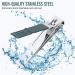 Lancry No Splash Nail Clippers Set Fingernail Clippers& Toenail Clipper for Men and Women Nail Clippers with Catcher Nail Cutter for Thick Toe Nails with Nail File(Green). - Buy Online on GoSupps.com