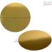 10 Cake Boards 15cm - Double Sided Gold/Black Round Cardboard Pastry Base - Buy Online on GoSupps.com