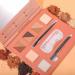LXZJJM 9-in-1 Eyebrow Powder Palette Waterproof and Sweat-proof Eyebrow Stamp Kit for Natural Brow Contouring and Shaping Includes Mirror Dual-Ended Brow Brush 10 Brow Stencils Brow Scissors - Buy Online on GoSupps.com
