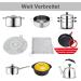 Cast Iron Cleaner Set - 2 Pieces of Dutch Oven & Grill Cleaning Tools | Durable Chain Scrubber & Ring Cleaner for Pans & Woks - Buy Online on GoSupps.com