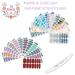 Buy JERCLITY 336 Pieces Marble Nail Polish Strips - Self-Adhesive Gel Nail Decals for Women & Girls - Trendy Nail Decorations & Nail File Set - International Shipping Available - Buy Online on GoSupps.com