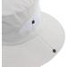 Women's Ponytail Sun Hat with UV Protection - Muryobao Wide Brim Beach Fishing Hat in Pure Beige - Buy Online on GoSupps.com