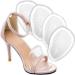 Metatarsal Pads Women (2 Pairs) Ball of Foot Cushions for Women Heel Inserts for Women All Day High Heel Comfort Pads & Pain Relief One Size Fits All Heel Pads Foot Pads for Balls of Feet (Clear)
