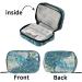 Buy Beautiful Peacock Travel Pill Organizer | 7-Day Weekly Pill Box & Vitamin Holder for Easy Medicine Management - Buy Online on GoSupps.com