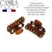 Camila Paris CP2628/2 French Hair Clips Set - Small 1 inch Claw Clips for Women - Made in France with Cellulose Tortoise - Stylish and Durable Accessories - Buy Online on GoSupps.com
