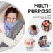 HomeWit XXL Heat Bottle - Long 2L Chenille Covers in Silver Gray & Dark Pink for Shoulder Neck & Bed - Buy Online on GoSupps.com