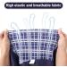 HEYWEAN Dog Recovery Suit Long Sleeve Bodysuit Blue Plaid | Post Surgery Wound Protector & Cone Alternative | M - Buy Online on GoSupps.com