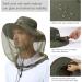 Buy Bassdash UPF 50+ Moskito Sonnenhut - Men & Women Fishing Hiking Camping Hat with Neck Protection - Army Green - Buy Online on GoSupps.com