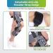 Komzer Hinged Knee Brace - Adjustable Orthopedic Post Op Support for Left and Right Leg - Buy Online on GoSupps.com