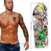 18 Sheets Full Arm Temporary Tattoo Set | Konsait Waterproof Sleeve Tattoo Body Stickers for Men and Women - Buy Online on GoSupps.com
