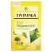 Twinings Pure Peppermint Tea 20 bags Mint 20 Count (Pack of 1)