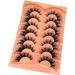 Yasnai Cat Eye Lashes - 9D Volume & Wispy False Eyelashes (7 Pairs) | Natural Look for Stunning Eyes - International Shipping Available - Buy Online on GoSupps.com
