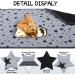 Namalu 4-Piece Reusable Guinea Pig Cage Fleece Mats | Absorbent & Slip-Resistant Pip Pads | Star Pattern (24x47 inches) - Perfect for Litter Training - Buy Online on GoSupps.com