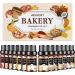 Aeshory essential oils set baking oil 14 x 5 ml-aromatherapy fragrance oils for diffuser candle production-pumpkin pie coffee cake oat cake gingerbread cinnamon apple Backe fragrance