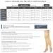 Truform Zipper Compression Stockings - 15-20 mmHg Medical Thigh Length Footless Leg Sleeve for Women & Men Beige 2X-Large - 1 Pair - Buy Online on GoSupps.com
