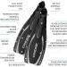 Cressi Reaction Pro Full Foot Pocket Fins - Made in Italy - EU 40/41 | US 8.5/9.5 Men | 9.5/10.5 Women - Buy Online on GoSupps.com
