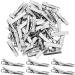 200 Pieces Alligator Hair Clips Metal Duck Bill Hair Clips Flat Top Single Prong Hairpins for Hair Styling DIY Accessories (1.26 inch) 1.26 Inch (Pack of 200)