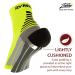 Rymora Plantar Fasciitis Support Socks - Large Arch Compression Socks - Fluorescent (One Pair) | Men and Women | 25-29cm Arch Circumference - Buy Online on GoSupps.com
