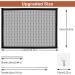 Malydyox Mesh Dog Gate for Stairs and Doorways | Portable Safety Fence with Stainless Steel Pole | 43'' X 29 - Buy Online on GoSupps.com