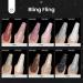 Beetles Reflective Glitter Gel Polish Set - 6 Holographic Colors - Soak Off UV LED - Spring Summer Nail Polish Kit - Buy Online on GoSupps.com