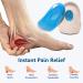 Sulpo Gel-Jersen Cushion Shoe Inserts | Plantar Fasciitis Relief & Comfort | Gel Technology for Foot Leg & Back Pain | Perfect for Sporty & Chic Styles High Heels & Boots - 1 Pair - Buy Online on GoSupps.com