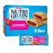Nutri-Grain Soft Baked Breakfast Bars, Made with Whole Grains, Kids Snacks, Raspberry, 10.4oz Box (8 Bars)