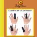 Buy BodyMoves Finger Splints & Sleeve for Trigger Finger Mallet Injury & Post-Surgery Rehab - International Shipping Available - Buy Online on GoSupps.com