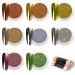 Melliex 8 jar chrome powder nails pigment nail metallic mirror glitter nail powder magical mirror effect for nail design bright color